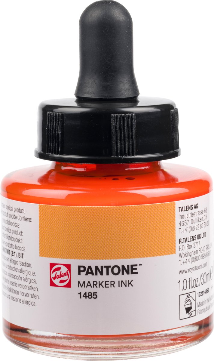 Talens | Pantone marker inkt 30 ml 1485